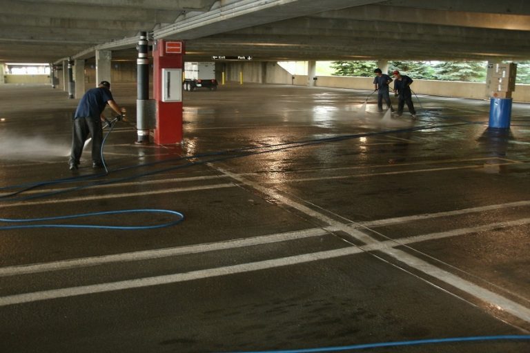 parking lot pressure washer Archives City Pro Parkade